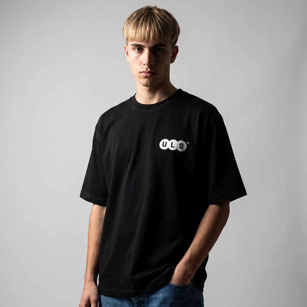 Oversized Tričko ULS černé