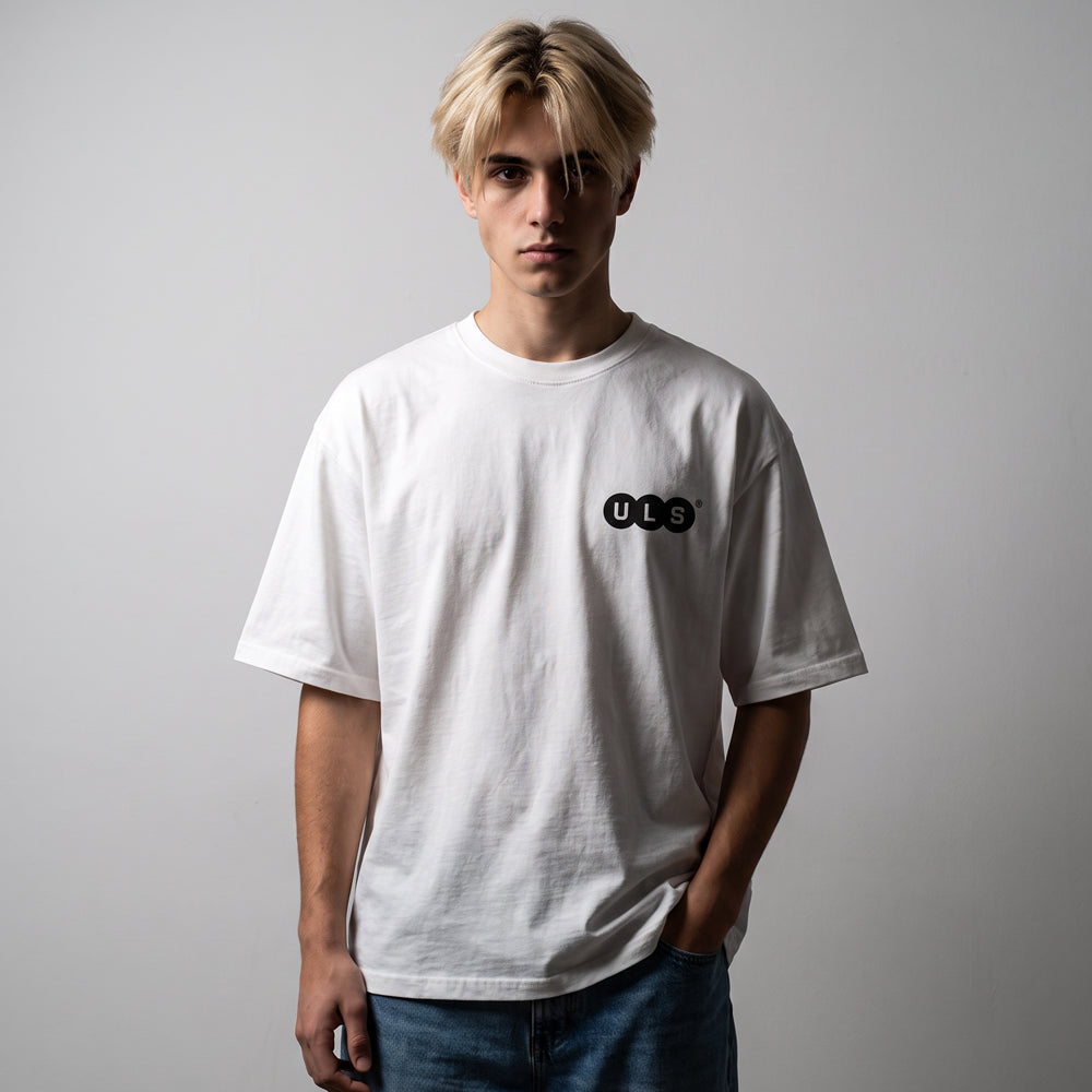 Oversized Tričko ULS bílé