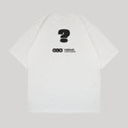 Oversized Tričko Je to moc? bílé
