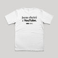 Tričko Jsem chytrý z YouTube bílé