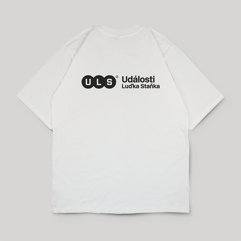 Oversized Tričko ULS bílé